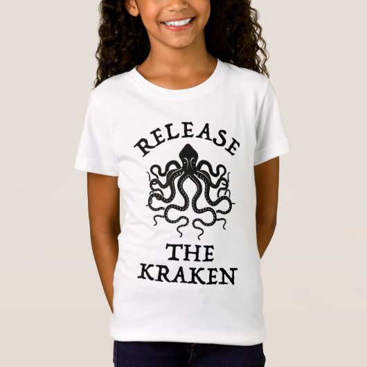 Laat de Kraken vrij T-shirt (Voorkant)