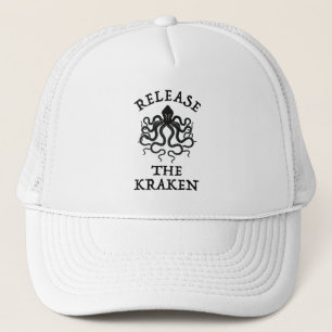 Laat de Kraken vrij Trucker Pet