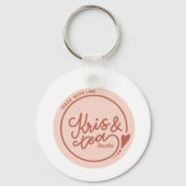 Laat de liefde Bloom Sleutelhanger (Achterkant)