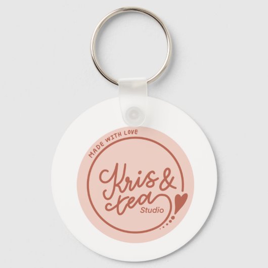 Laat de liefde Bloom Sleutelhanger (Achterkant)