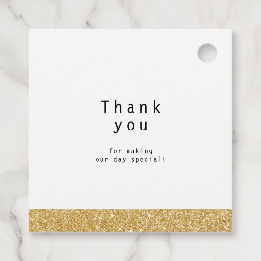 "Laat de liefde groeien" moderne kalligrafie bruil Bedankjes Labels (Achterkant)