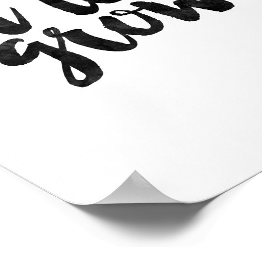 Laat de liefde groeien poster (Hoek)