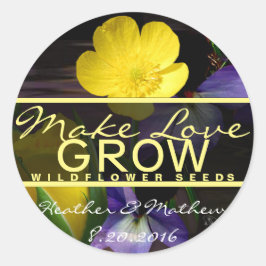 Laat de liefde groeien Stickers