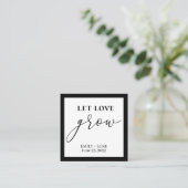 Laat de Liefde Labels groeien, de Labels van het   (Staand voorkant)