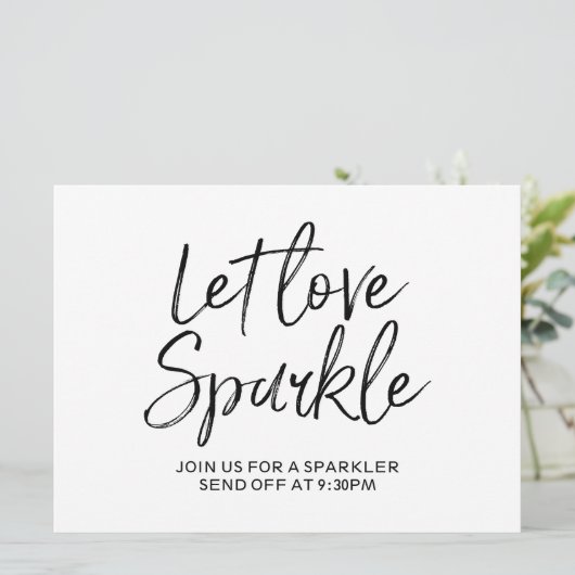 "Laat de liefde ontvlammen" Weddenschap | Stijlvol Kaart (Staand voorkant)