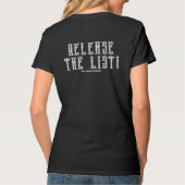 Laat De Lijst Los T-shirt (Achterkant)