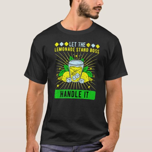 Laat de limonade met de boog omgaan t-shirt (Voorkant)