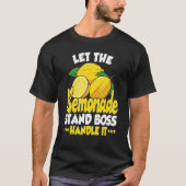 Laat de limonadestandaard het limonade S T-shirt (Voorkant)