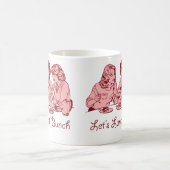 Laat de Lunch Bunch 50 retro grafisch Koffiemok (Center)