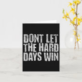 Laat de moeilijke dagen geen mentale gezondheidsmo kaart (Gele Bloem)