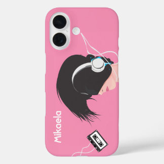 Laat de muziek de controle overnemen iPhone 16 hoesje