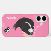 Laat de muziek de controle overnemen Case-Mate iPhone case (Achterkant (horizontaal))