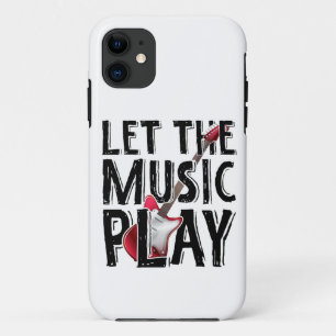 Laat de muziek elektrisch gitaar spelen Case-Mate iPhone case