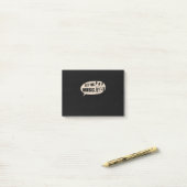 Laat de muziek pieken post-it® notes (Op bureau)
