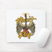 Laat De Muziek Spelen Muismat (Met muis)