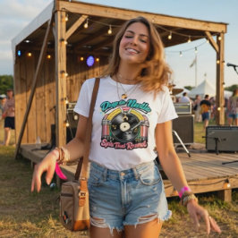 Laat de Naald Vallen Tri-Blend Shirt
