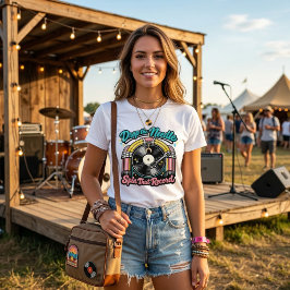 Laat de Naald Vallen Tri-Blend Shirt