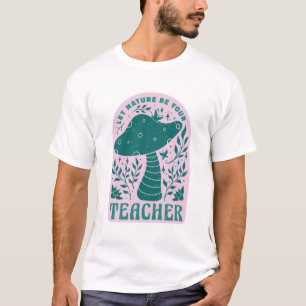 Laat de Natuur uw T-shirt voor uw leraar zijn