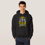 Laat de Ontwerper van het Web en de Ontwikkelaar h Hoodie (Voorkant volledig)