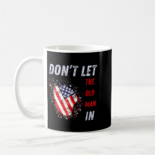 Laat de oude man niet binnen Vintage Amerikaanse v Koffiemok