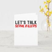 Laat de Periodieke Killers van de Bespreking, laat Kaart (Gele Bloem)