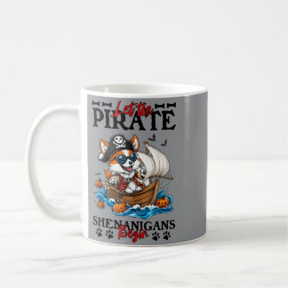 Laat de piratentroebelen beginnen Pembroke Welsh Koffiemok