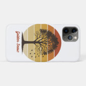 Laat de Pompoentijd Rollen Herfstontwerp Case-Mate iPhone Case (Achterkant (horizontaal))