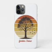 Laat de Pompoentijd Rollen Herfstontwerp Case-Mate iPhone Case (Achterkant)