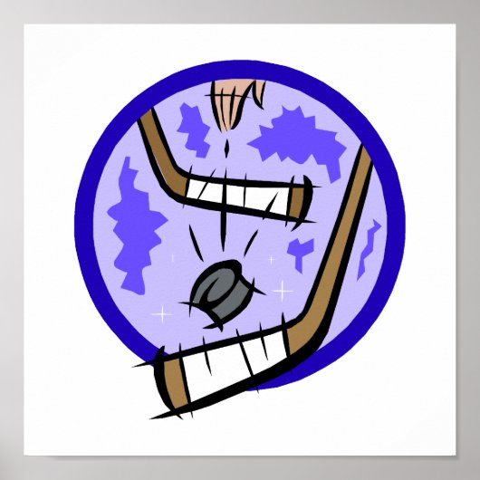 Laat de Puck vallen Poster (Voorkant)