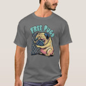 Laat de PUGS LOS T-shirt (Voorkant)