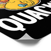 Laat de Quackin Gym Bodybuilding los ------ Poster (Hoek)