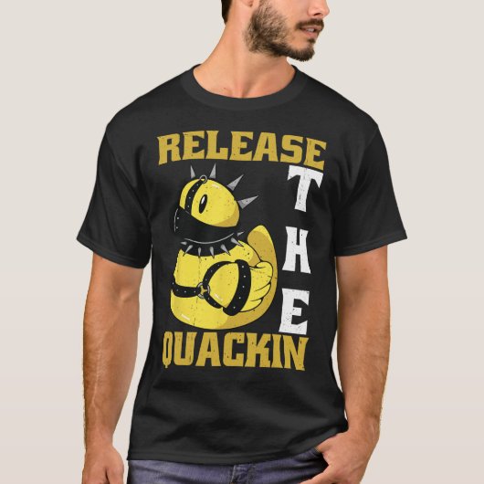 Laat de Quackin Gym Bodybuilding los - T-shirt (Voorkant)