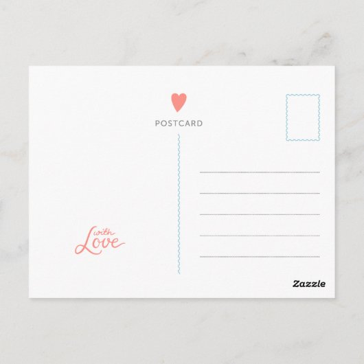 Laat de reis beginnen - Motivatie Briefkaart (Achterkant)