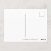 LAAT DE REISVERANDERING IN HET ONTWERP VAN DE REIS BRIEFKAART (Achterkant)