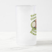 Laat de reservekippen los matglas bierpul (Center)