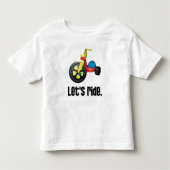 LAAT DE RIDE VAN DE LATEN KINDER SHIRTS (Voorkant)