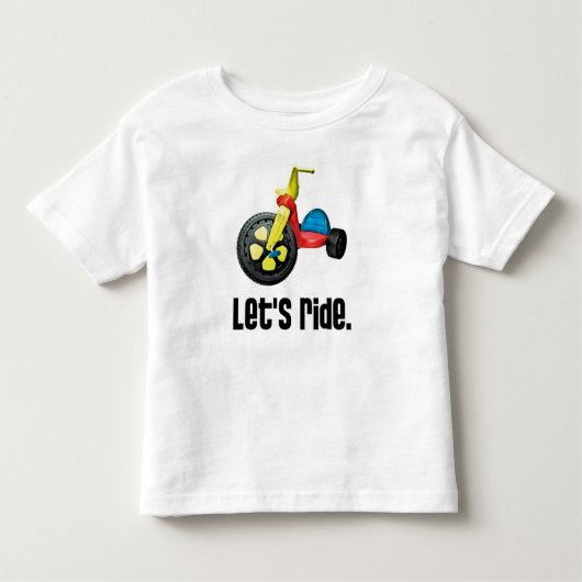 LAAT DE RIDE VAN DE LATEN KINDER SHIRTS (Voorkant)