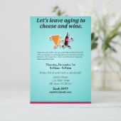 Laat de rijping aan kaas en wijn over kaart (Staand voorkant)