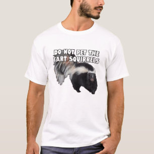 Laat de scheet eekhoorns niet aaien. t-shirt
