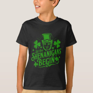 Laat de Schelmenstreken Beginnen - Grappige Ierse T-shirt