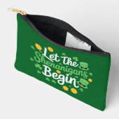 Laat de Schelmenstreken Beginnen Grappige St. Patr Etui (Open)