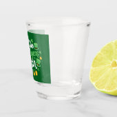 Laat de Schelmenstreken Beginnen Grappige St. Patr Shot Glas (Rechts)