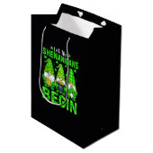 Laat de Schelmenstreken Beginnen Medium Cadeauzakje (Voorkant Gekanteld)