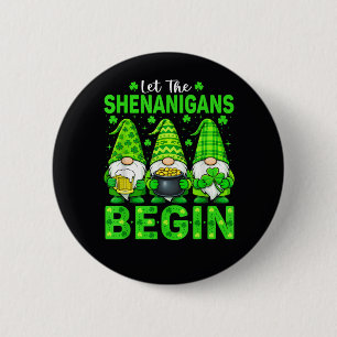 Laat de Schelmenstreken Beginnen Ronde Button 5,7 Cm