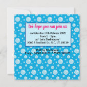 Laat de schelpdierzee onder Zee van de verjaardag Kaart (Achterkant)