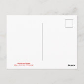 Laat de schoenen van de Mannen Tango-schoenen staa Briefkaart (Achterkant)