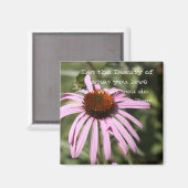 Laat de schoonheid van waar je van houdt magneet (Voorkant / Achterkant)