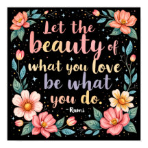 Laat de schoonheid van wat je van Rumi houdt citer