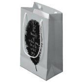 Laat de schoonheidsdoether klein cadeauzakje (Voorkant Gekanteld)