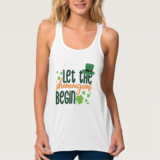 Laat de Senanigans beginnen-60677 Tanktop (Voorkant)